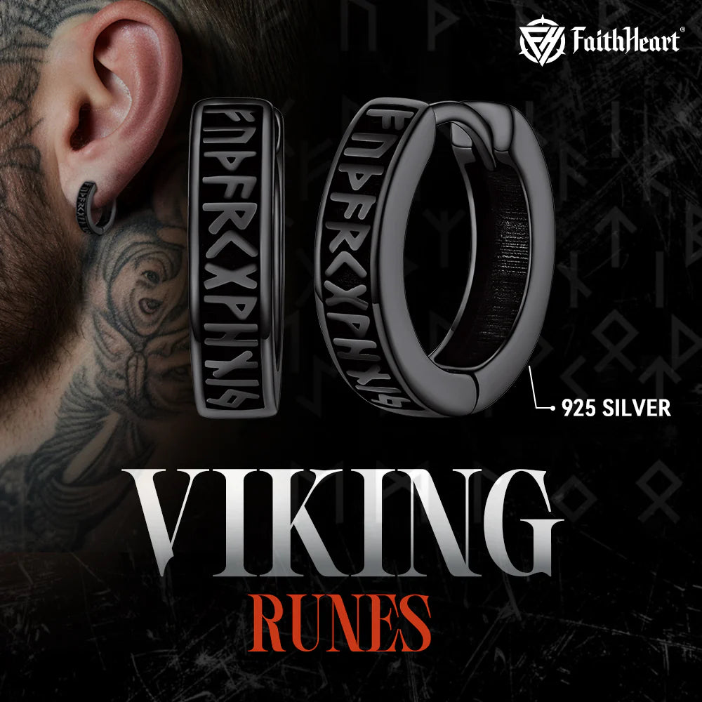 Runar – Runen-Ohrringe | Nordhort Valhalla │ Freyas-Line