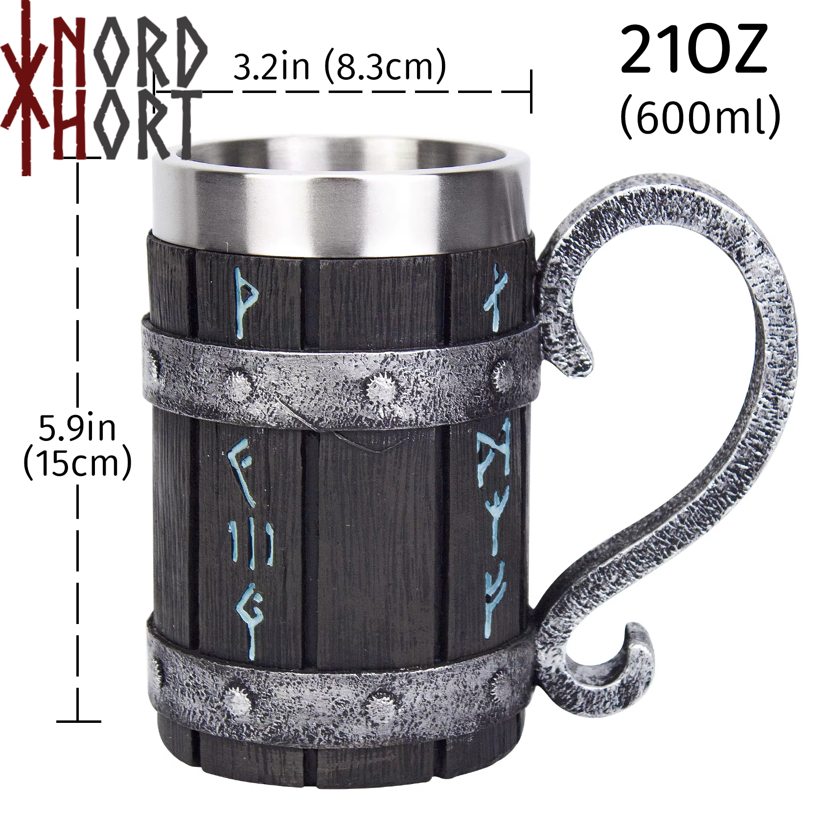 Björn – Runenkrug | Nordhort – Kraft & Stil